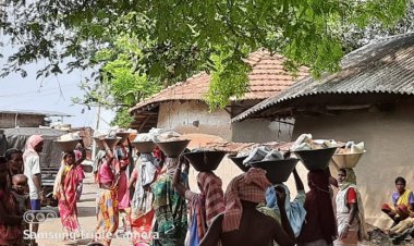 स्वयंसेवी संस्था “गूंज’ ने काम के बदले दिया अनाज