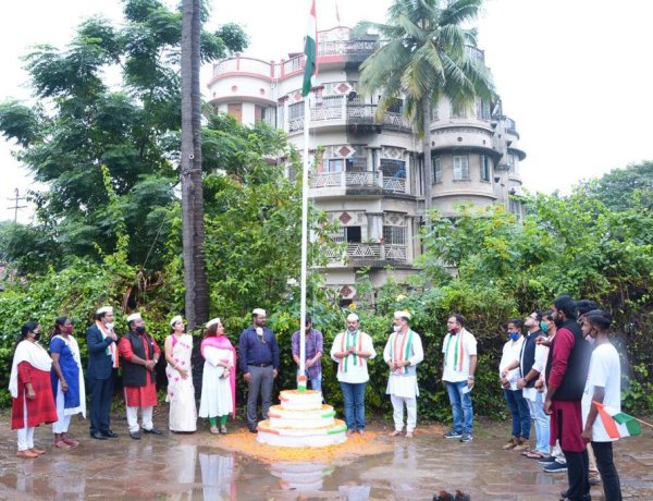 झारखंड प्रदेश प्रोफेशनल कांग्रेस के कार्यालय में मनाया गया स्वतंत्रता दिवस