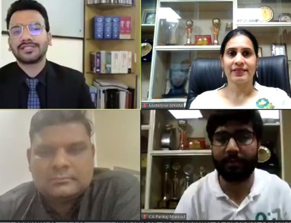 आईसीएआई का वेबीनार आयोजित