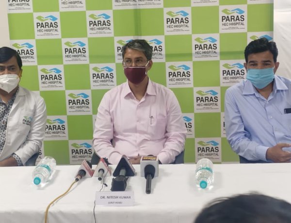 पारस एचईसी हाॅस्पिटल में गैर कोविड मरीजों का इलाज शुरू