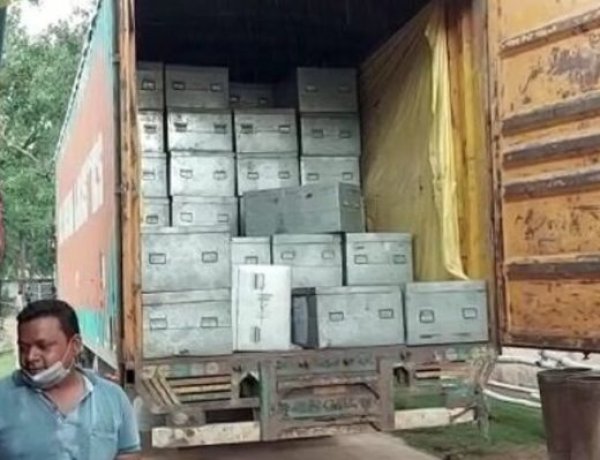बिहार में पंचायत चुनाव की तैयारियाँ शुरू,EVM की पहली खेप पहुँची शेखपुरा