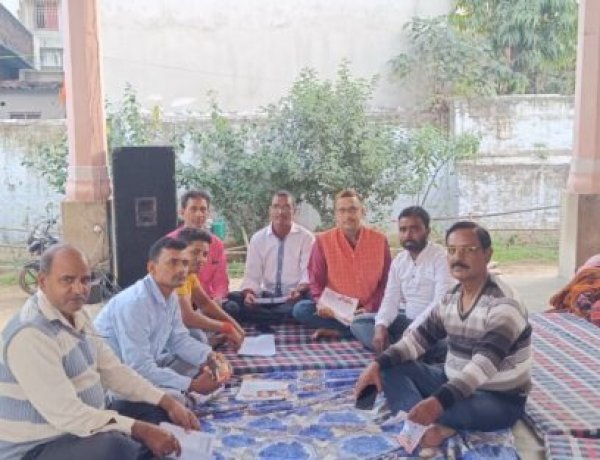 मां मथुरासीनी मंदिर के सभागार मानपुर नगर मंडल अध्यक्ष के अध्यक्षता एकदिवसीय कार्यशाला आयोजित किया गया