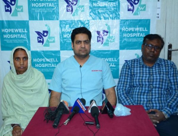 होपवेल हॉस्पिटल में पहली बार पेनक्रियाज कैंसर से पीड़ित दो मरीजों की सफल सर्जरी