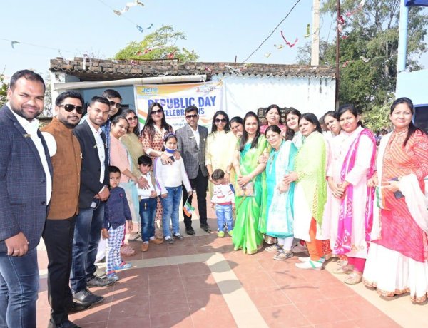 जेसीआई रांची ने ग्रामीण बच्चों संग धूमधाम से मनाया गणतंत्र दिवस