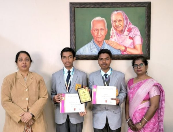 सरला बिरला पब्लिक स्कूल के छात्रों का ‘राष्ट्रीय विज्ञान प्रदर्शनी‘ में उल्लेखनीय प्रदर्शन