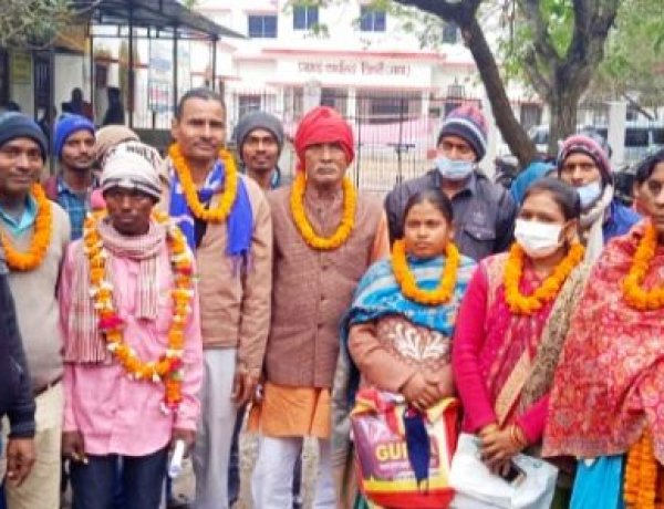 टेकारी प्रखण्ड कार्यालय में नेपा पंचायत के मुखिया, वार्ड सदस्य, सरपंच ने लिया शपथ ग्रहण, बिगन मांझी बने निर्विरोध उपमुखिया