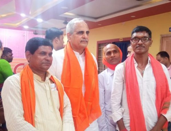 भाजपा जिला कार्यालय में एक दिवसीय बैठक, 12 जून को गाँधी मैदान स्टेडियम में केंद्रीय मंत्री का होगा आगमन