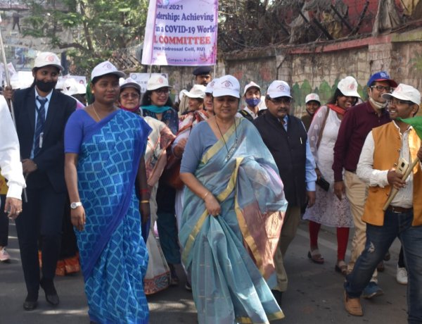 अंतरराष्ट्रीय महिला दिवस पर राष्ट्रीय सेवा योजना ने निकाली जागरूकता रैली