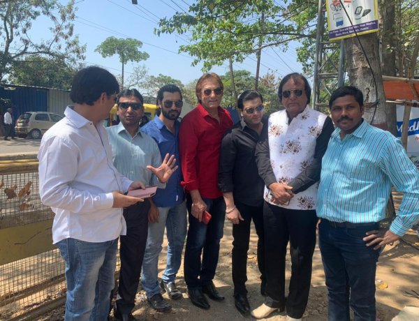 अभिनेता अली खान और देवेश खान ने रॉक गार्डन का किया परिभ्रमण