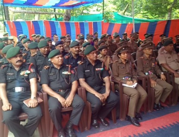 बिहार झारखंड निदेशालय के एडीजी ने किया वार्षिक निरीक्षण