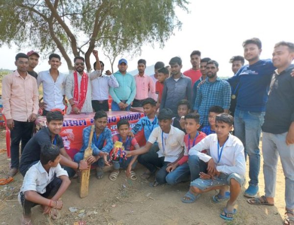 एबीवीपी मानपुर नगर इकाई के द्वारा क्रिकेट मैच का किया गया आयोजन