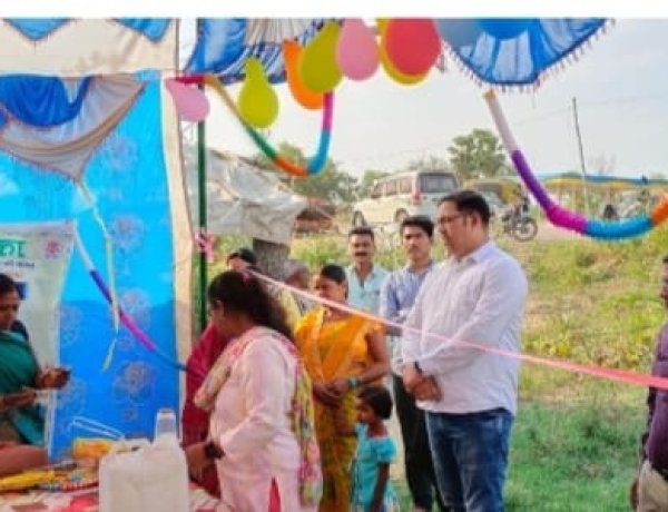 जीविका द्वारा खोला गया नीरा केंद्र, बीडीओ व बीपीएम ने किया उद्घाटन