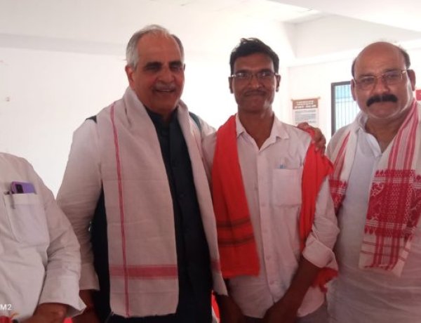 लोकसभा प्रवास योजना के अंतर्गत भाजपा जिला कार्यालय रसलपुर में एक दिवसीय आयोजित किया गया