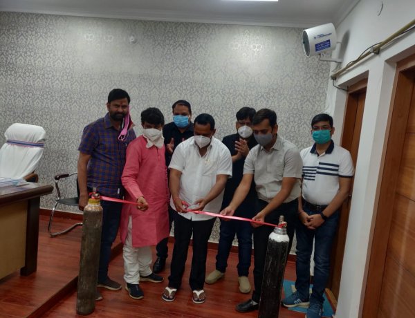 झारखंड प्रांतीय मारवाड़ी युवा मंच ने शुरू की ऑक्सीजन सेवा जीवनधारा