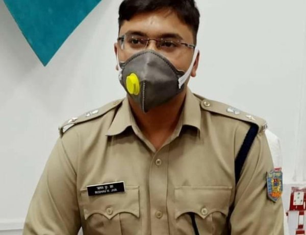 बेमिसाल रहा आईपीएस ऋषभ झा का एक वर्ष का कार्यकाल