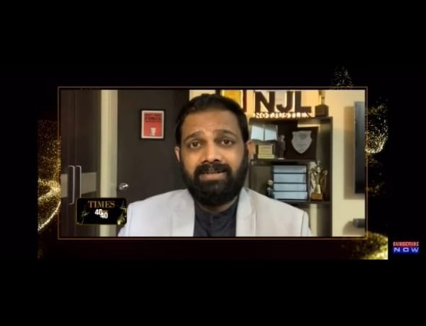 अभिषेक सिन्हा टाइम्स नाउ की रैंकिंग में देश के टाॅप40-अंडर40 विधि विशेषज्ञों में शुमार