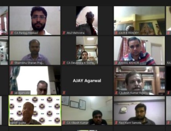 आईसीएआई का वेबीनार आयोजित