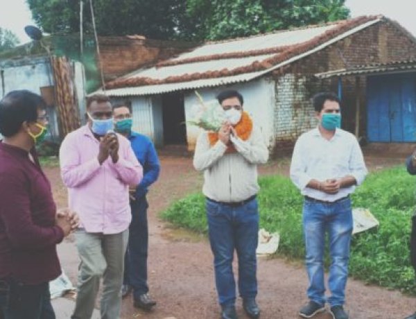 भाजपा के नवनियुक्त कोषाध्यक्ष दीपक बंका का नागरिक अभिनंदन