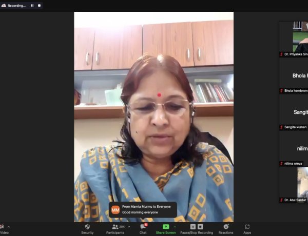 एनएसएस एवं यूनिसेफ ने आयोजित किया आपदा प्रबंधन पर एक दिवसीय वेबिनार