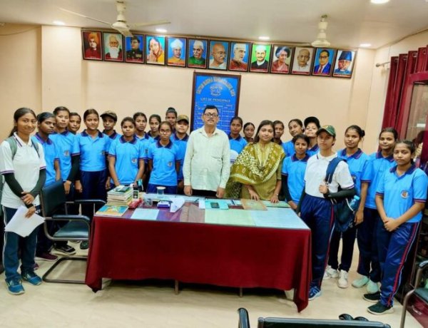 जीबीएम कॉलेज की 30 एनसीसी कैडट सीएटीसी कैंप -2024 में भाग लेने रवाना