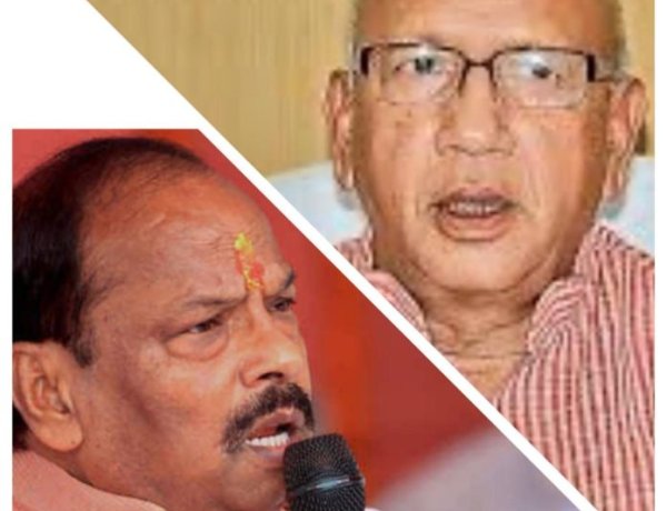 पूर्व सीएम रघुवर दास ने सरयू राय पर माफिया संरक्षण का लगाया आरोप।