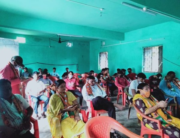 भाजपा डोरंडा मंडल ने किया वर्चुअल रैली का सफल आयोजन