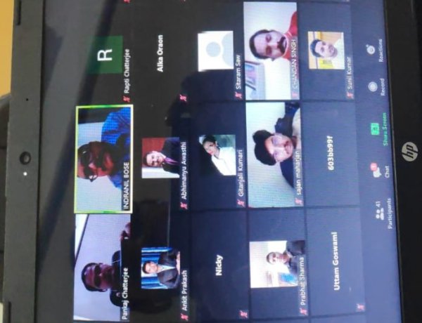 आरकेडीएफ विश्वविद्यालय में अंतरराष्ट्रीय वेबीनार आयोजित