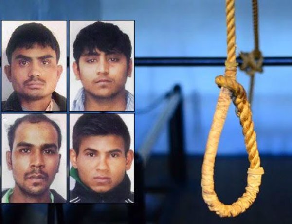 फंदे पर लटकाये गए निर्भया के गुनहगार