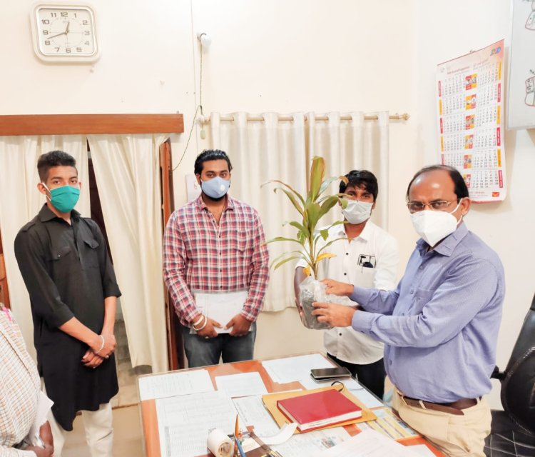 सामाजिक युवा मंच ने कांके प्रखंड के बीडीओ का किया अभिनंदन