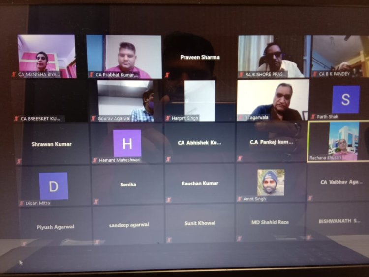 आईसीएआई का वेबिनार आयोजित