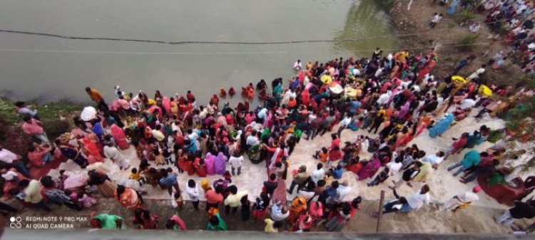 करनौती ग्राम में दिखी छठ की अद्भुत छटा,लोक आस्था का चार दिवसीय महापर्व संपन्न