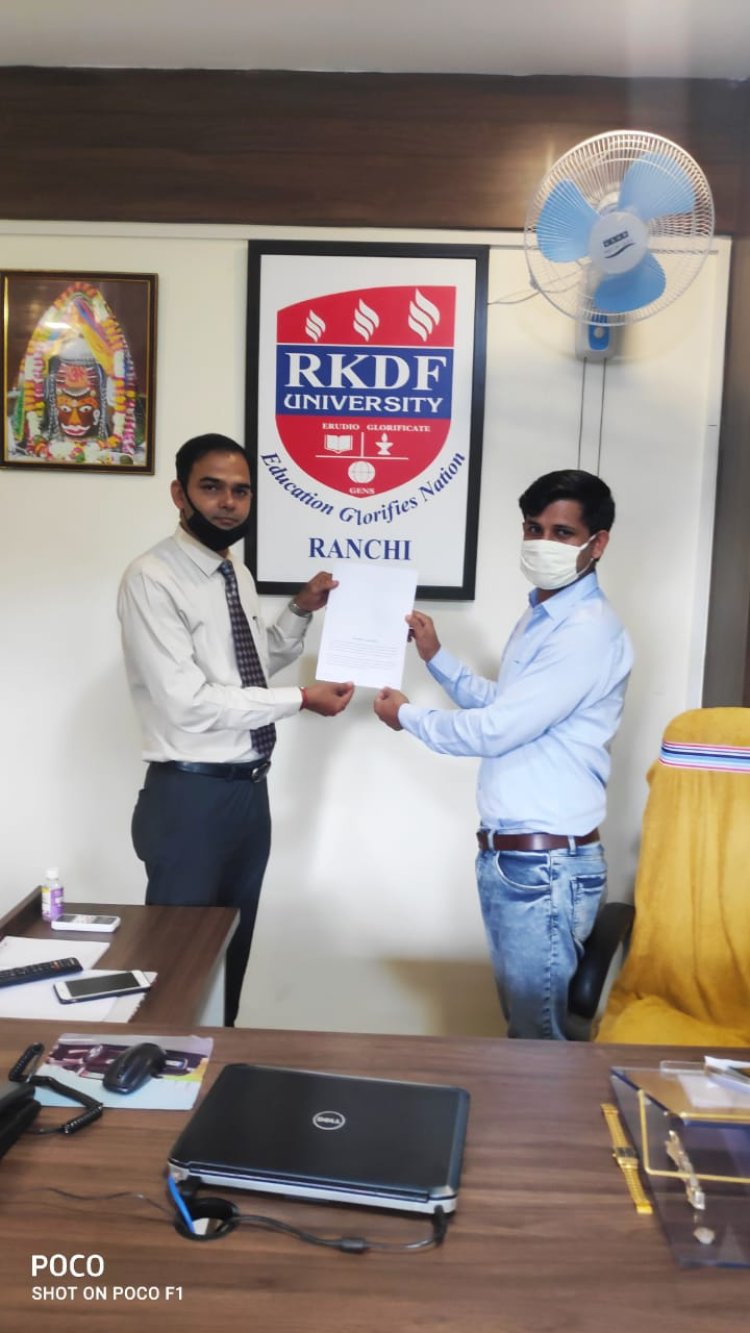 आरकेडीएफ विश्वविद्यालय में बीएमएस लॉजिस्टिक्स पाठ्यक्रम शुरू