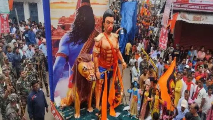 सांप्रदायिक सौहार्द की सीख देती हजारीबाग की रामनवमी