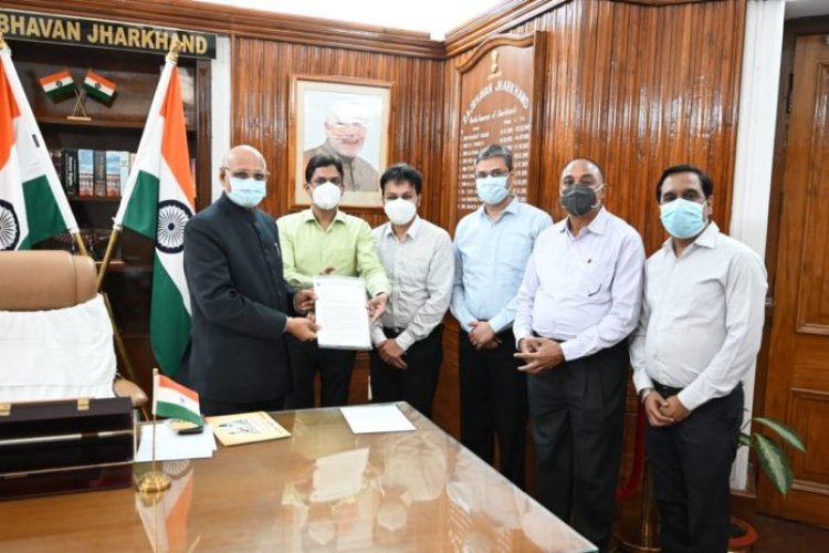 राज्यपाल से झारखंड चैंबर ने की शिष्टाचार मुलाकात