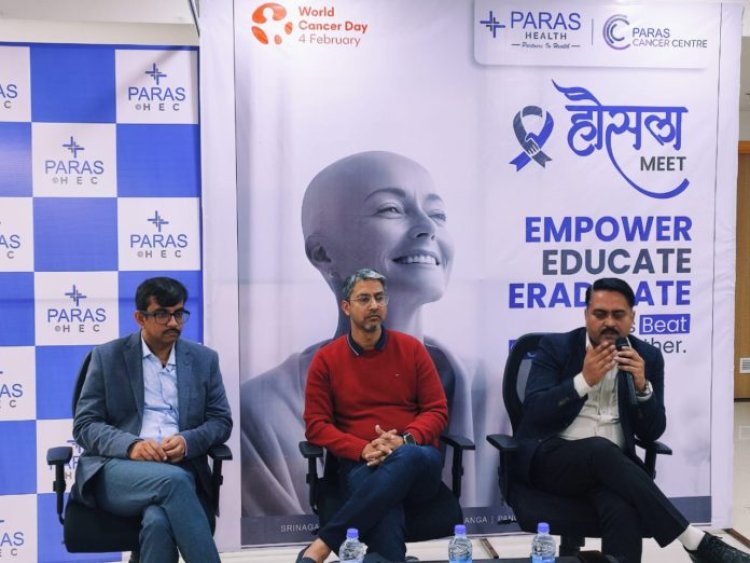 पारस एचईसी अस्पताल की ये पहल कैंसर मरीज़ों को देगा “हौसला”