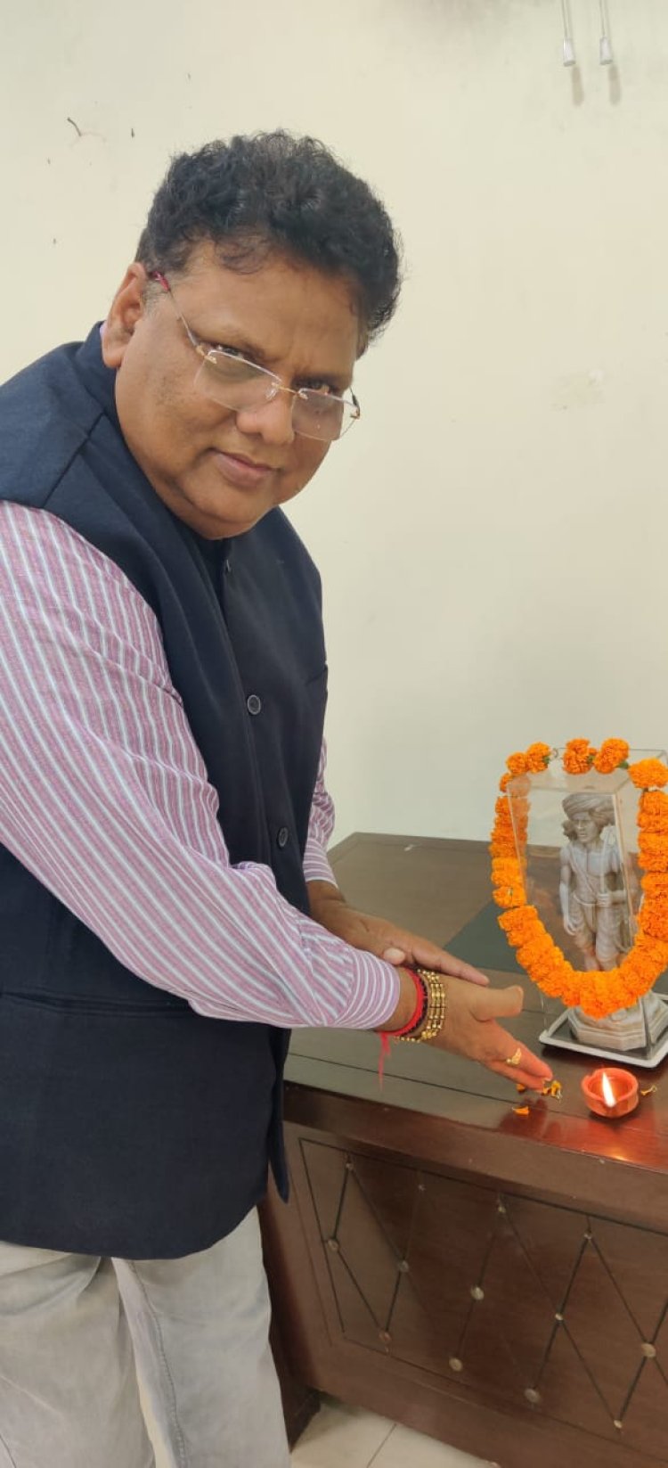 भारतीय जनता मोर्चा ने मनाई धरती आबा बिरसा मुंडा की जयंती