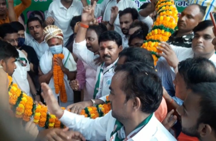 केंद्रीय मंत्री श्री आर सी पी सिंह का व्यवसायिक प्रकोष्ठ भव्य स्वागत किया:-प्रकाश पटवा