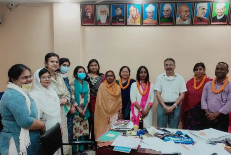 जीबीएम कॉलेज में शिक्षक संघ का चुनाव सम्पन्न,डॉ निर्मला कुमारी अध्यक्ष तथा डॉ नगमा शादाब सचिव बनीं