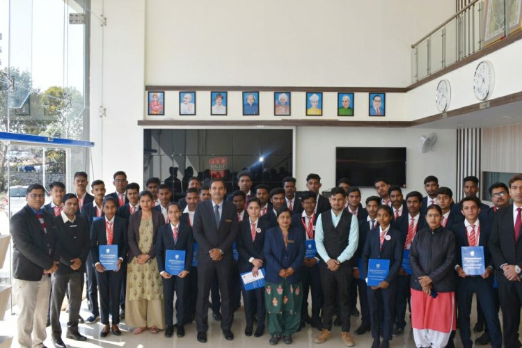 आरकेडीएफ विश्वविद्यालय के 40 छात्रों का देश के प्रतिष्ठित होटलों में प्रशिक्षण हेतु चयन