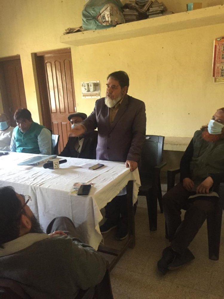 अली नगर में मेटरनिटी केंद्र की शुरुआत जल्द : हसनैन जैदी