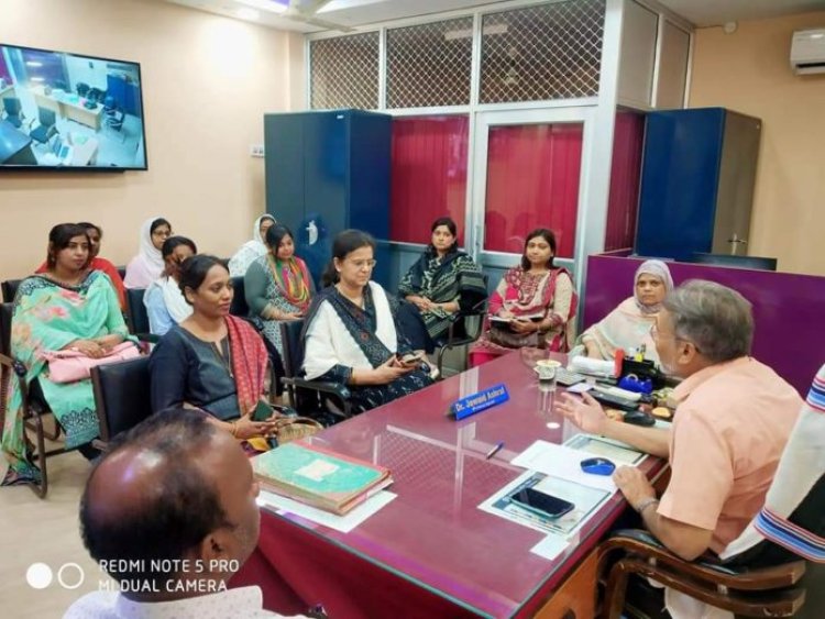 जीबीएम कॉलेज में सत्र 2022-2025 के लिए बीए/बीएससी आॅनर्स, पार्ट वन कक्षाओं में अॉफलाइन नामांकन प्रारंभ:- प्रो. जावैद अशरफ़