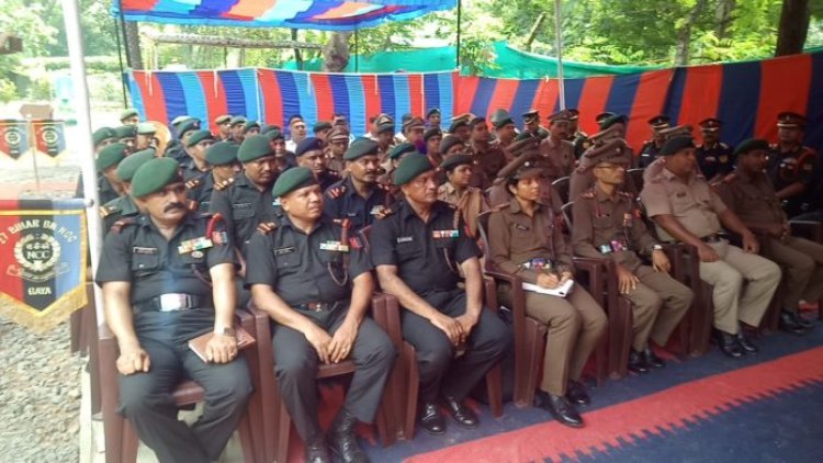 बिहार झारखंड निदेशालय के एडीजी ने किया वार्षिक निरीक्षण