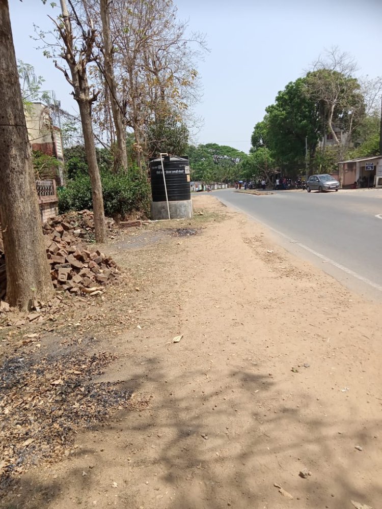 वार्ड 41में पेयजल के लिए मारामारी,सार्वजनिक पानी टंकी का हो रहा निजी उपयोग