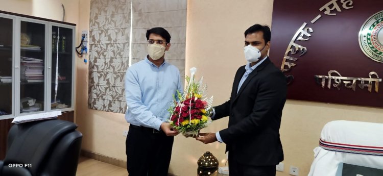 अनन्य मित्तल ने 132 वें उपायुक्त के रूप में पदभार ग्रहण किया