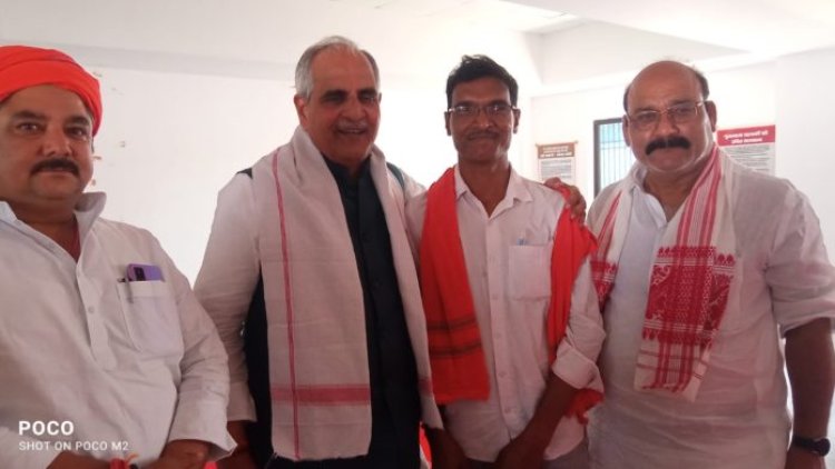 लोकसभा प्रवास योजना के अंतर्गत भाजपा जिला कार्यालय रसलपुर में एक दिवसीय आयोजित किया गया