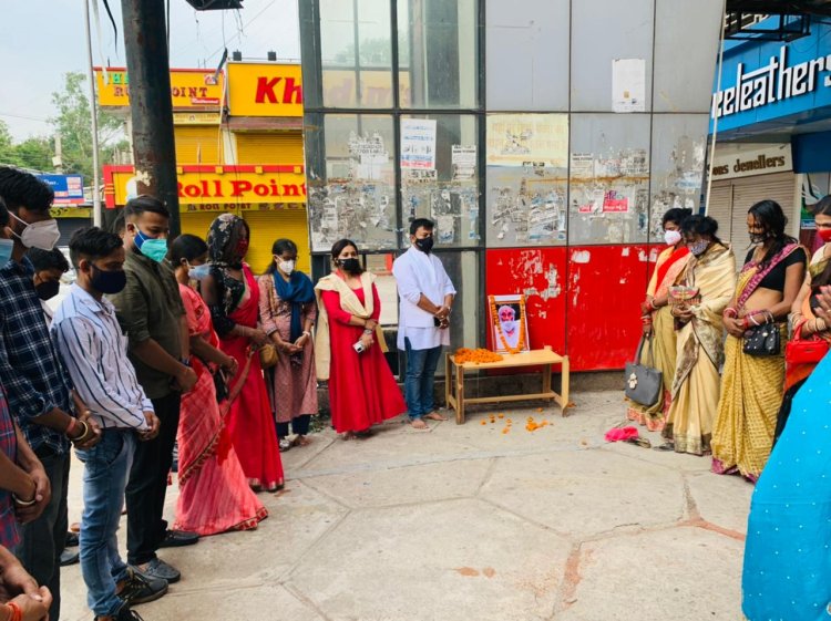 एनएसयूआई व एआइपीसी ने की शोकसभा आयोजित