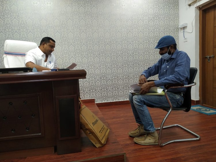 राष्ट्रीय ओबीसी मोर्चा के अध्यक्ष राजेश गुप्ता ने की स्वास्थ्य मंत्री से मुलाकात