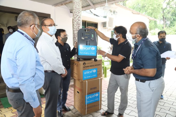 यूनिसेफ का प्रतिनिधिमंडल मिला मुख्यमंत्री से