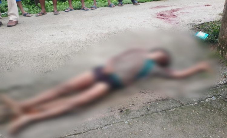 धारदार हथियार से गला रेत की गयी हत्या ,जाँच में जुटी पुलिस