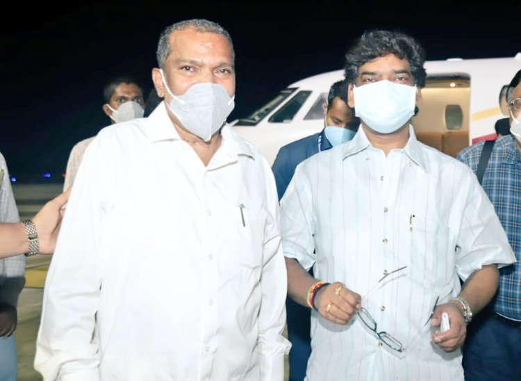 जगरनाथ महतो के सकुशल रांची लौटने पर प्रदेश भाजपा में लहर